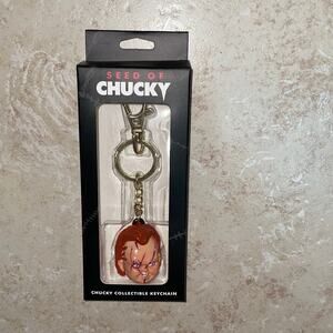 Trick Or Treat Studios Child's Play Seed of Chucky Sculpted Head Key Chain NIP